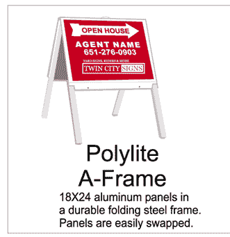 A Frame Tent Signs
