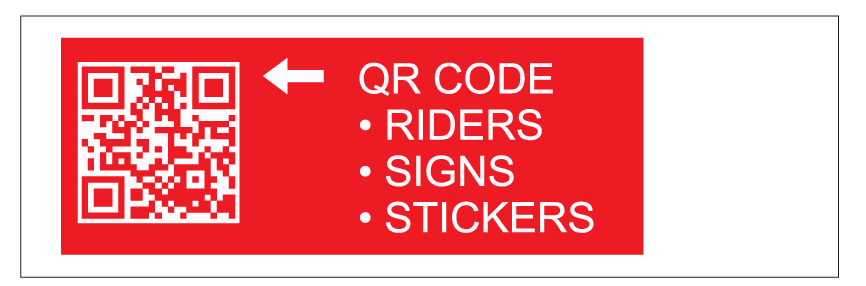 QR code riders